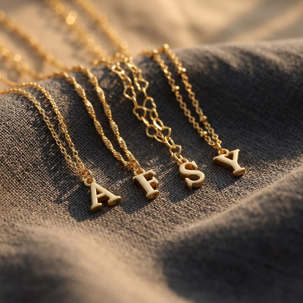 Custom Tiny Letter, Delicate Letter Necklace, Chic Modern Pendant, initial gold Necklace, Minimalist Jewelry, Gift for Her, Mom Gift