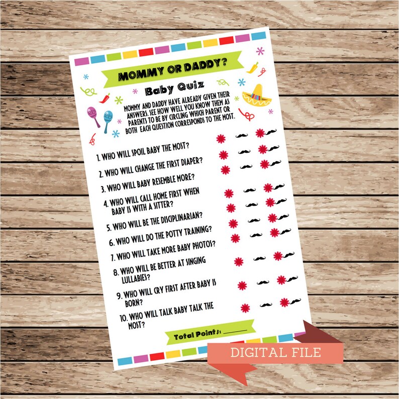 Fiesta Baby Shower Predictions Advice Mommy Or Daddy Mom Etsy Fiesta Baby Shower Predictions Advice Mommy Or Daddy Mom Etsy