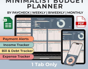 Budget Spreadsheet Google Sheets Simple Budget Planner Template, Monthly Budget Tracker, Expense Tracker, Financial Planner Sheet Dark Mode