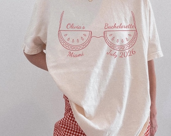 Summer Bachelorette Party Shirts, Watermelon Main Squeeze Bach, Bikini Bachelorette Shirts, Bach Party Tees, Luxury Bachelorette Party Gift