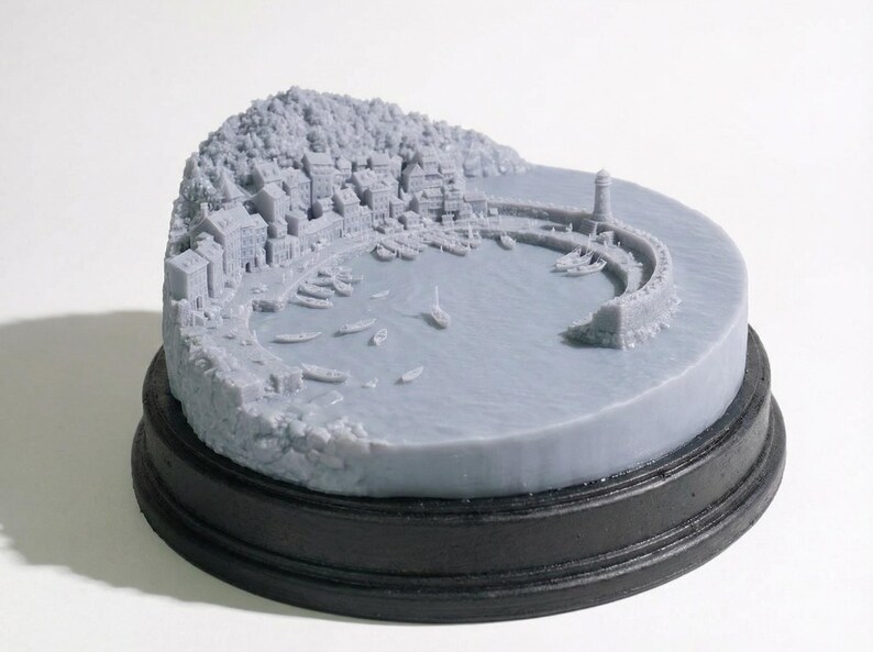 Set 4 Fari In Miniatura In Legno – Decorazione Nautica Stile Mediterraneo Per Festa A Tema Mare