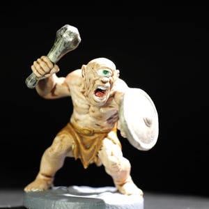 The Odyssey - Greek Mythology Cyclops – Fantasy Monster – 3D Printed Miniature for D&D, Wargaming, Display