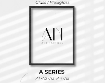 Marco de fotos AnArt / A1 A2 A3 A4 A5 / Plexiglás o cristal
