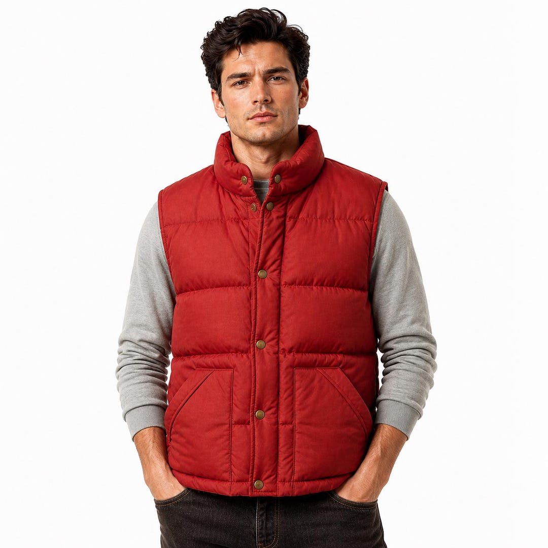 Back to the Future Marty Mcfly Vest | BTTF Puffer Vest | 80s Movie ...