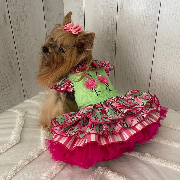 Pink Dog Birthday Dresses Etsy
