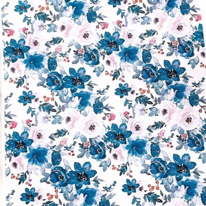 F07 Spring Floral, CLAY TRANSFER PAPERS, Jewelry Making Supply