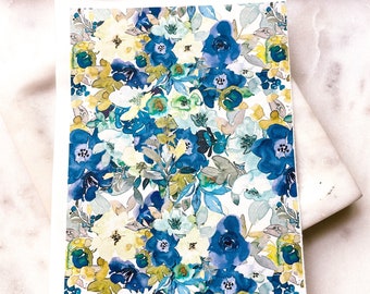 F10 Spring Floral, CLAY TRANSFER PAPERS, Jewelry Making Supply