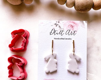 SPRING BUNNY HOP Cutters // Pla Filament, Spring Clay Cutters, 0.4mm Cutting Edge