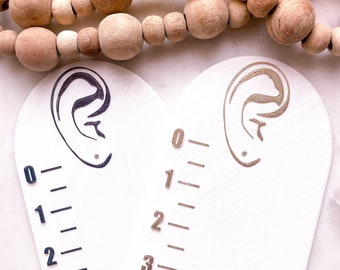 EARRING RULER Guide Display