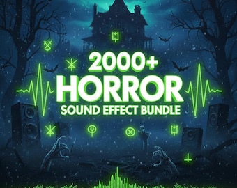 Pakket horrorgeluidseffecten | Griezelige sfeer, geschreeuw, donkere sfeer | Enge audiobundel