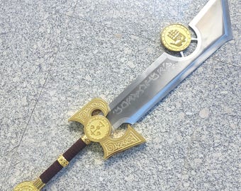 Ashbringer Legendary Sword of The Scarlet Highlord Stainless Steel ,Artistic Decorative Item.