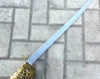 Cutlass Buccaneer Sword,Pirate of The Caribbean Regal Pirate Sword,Artistic Decorative Item.