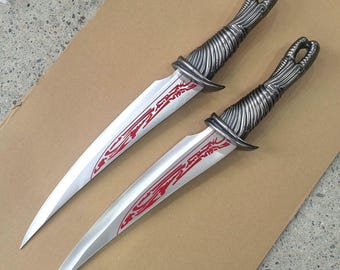 Cosplay props,Guardians of the Galaxy Drax the Destroyer Daggers Set,Artistic decorative items.