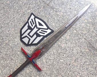 Optimus Prime Schwert – handgeschmiedete Edelstahl-Cosplay-Requisite