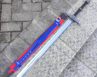 Carbon Steel,Trunks' Anime Sword,Handmade Real Metal, Artistic Decorative Item.