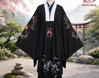Men's Dragon Kimono Set – Vintage Samurai Japanese Robe - Etsy