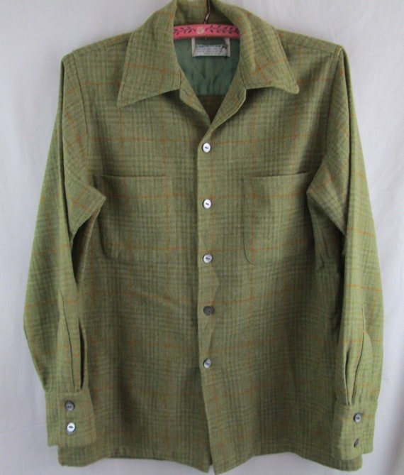 olive green button up shirt mens
