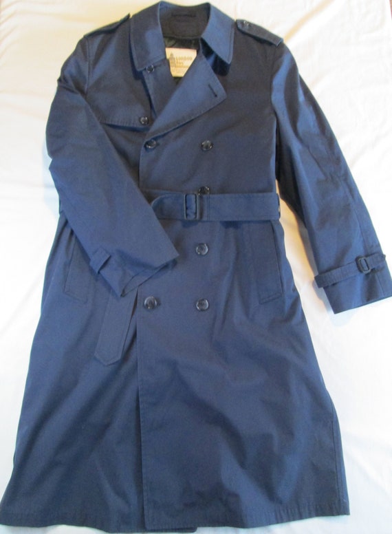 london fog trench coat with zip out lining