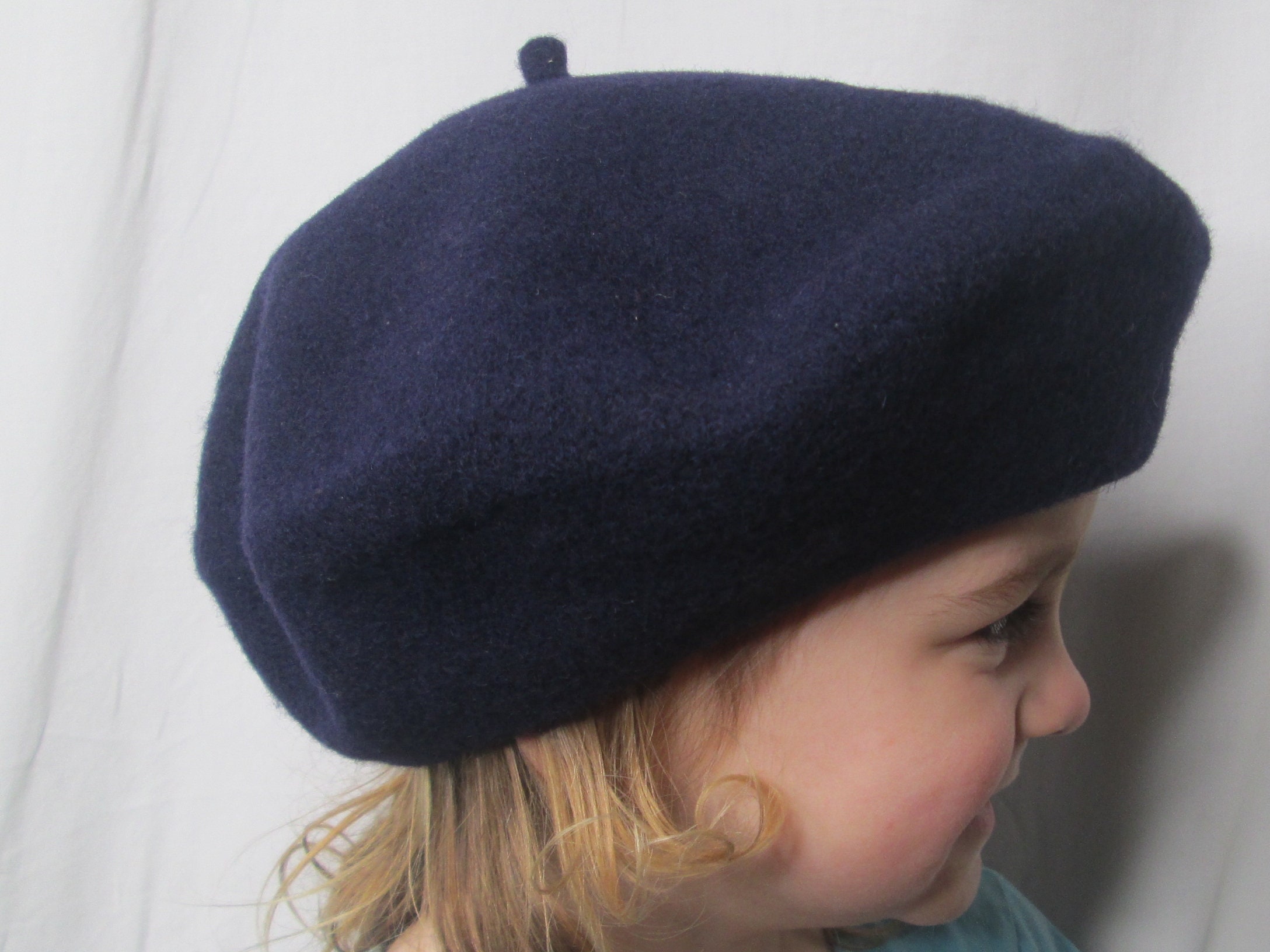 SNBYA.H〉100% WASHABLE MERINO WOOL BERET