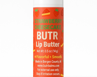 JUMBO .5oz Strawberry Cheesecake Lip Balm