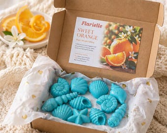 Pastillas de cera de soja de lujo / Pastillas de cera florales hechas a mano / Pastillas de cera con aroma intenso / Fragancia vegana para el hogar / Regalo para ella / 25 pastillas de cera