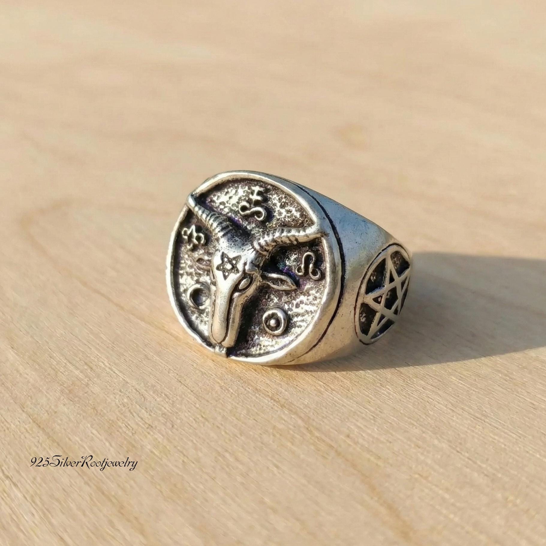 Alchemy Gothic Ring - Etsy