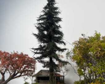 1/64 9.055 -11.811 inchesModel Trees Handmade model miniature fir/pine trees for