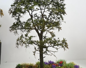 Miniature Wire Tree, 3D Model Train Scenery