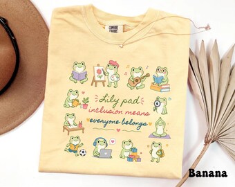 Rana Inclusiva PNG, Todos Pertenecen Diseño para Maestros de Educación Especial (Descarga Digital)