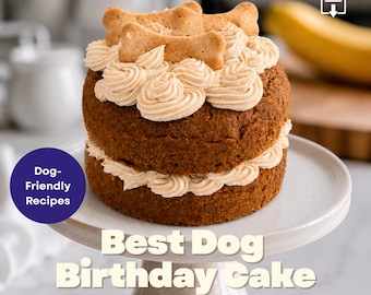 Beste hondenverjaardagstaart – recept voor zelfgemaakte feesttaart – e-boekstijl als pdf