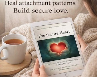 The Secure Heart – Attachment & Communication Blueprint | Heal Attachment Styles | Relationship Self-Help Ebook | Secure Love Guide (PDF)