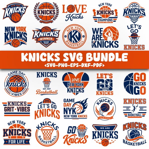 Knicks Cricut Design Etsy