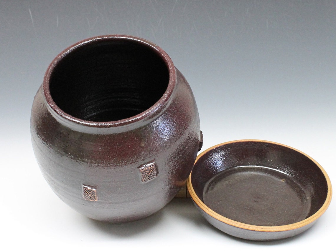 Kimchi Hangari Korean Onggi Jar Handmade Pottery Jar with Etsy