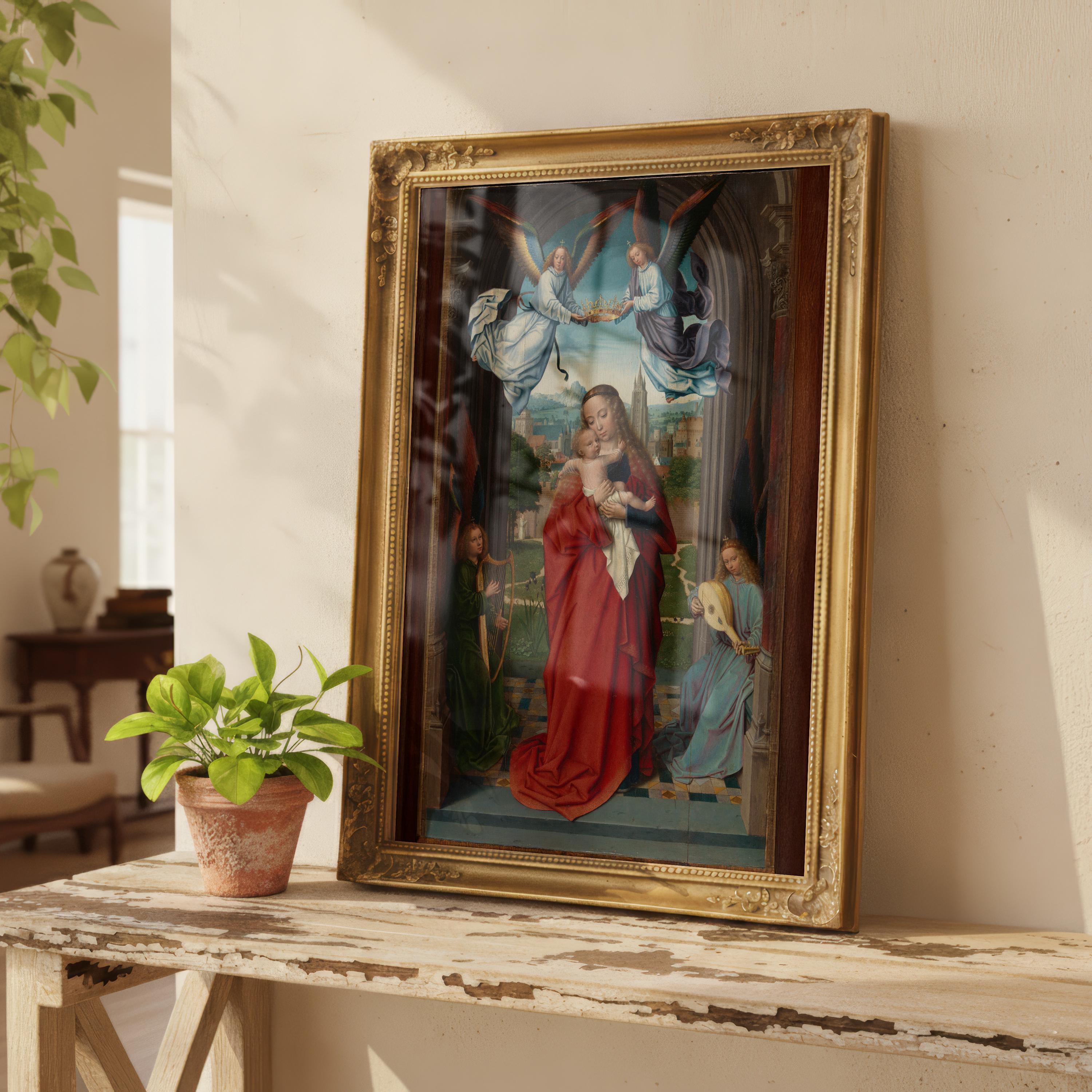 Renaissance Madonna and Child Art Print – Religious Wall Decor (digital ...