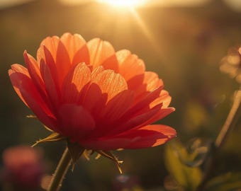 Ethereal Bloom Loops – Cinematic Flower Animation Backgrounds | 16:9 Ambient Nature MP4 & PNG