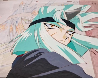 Anime Cel Slayers Movie, Next, Try, Valgaav Opening, Lina Inverse, Zelgadis Amelia