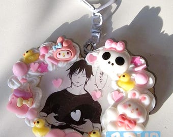 Toji & Bunnies Decoden Keyring