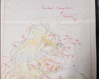 Anime Cel Douga, Genga Ayashi no Ceres, Slayers Next, Gensomaden Saiyuki