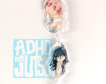Miyu, Hotaru & Walkalb keychains