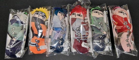 Hinekureta Yatsura - Twisted Guys - Naruto Shippuden Anhänger Kakashi, Sasuke, Sakura, Gaara, Shikamaru