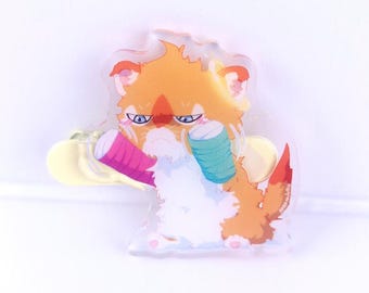 Tater Tot hair clip