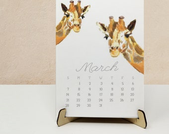 Calendrier Mensuel Enfant 2023 Calendrier 2020 Calendrier Illustré Planificateur Mural | Etsy Canada