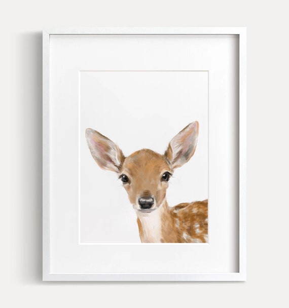 fawn nursery decor