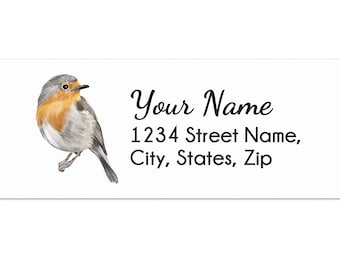 30 Personalized Return Address Labels Owls Birds Buy 3 get 1 free gli 
