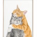 see more listings in the Cat Wall Art section