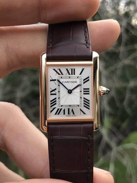 Cartier Tank Louis Cartier Rose Gold Watch