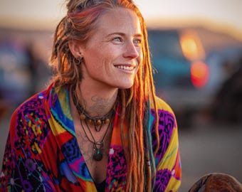 Inner Flight Waylight Satin Scarf - Mandala Rave Cover Up, Hippie Clothing Burning Man Apparel, Rave Pashmina, Hippy Style Festival Wear