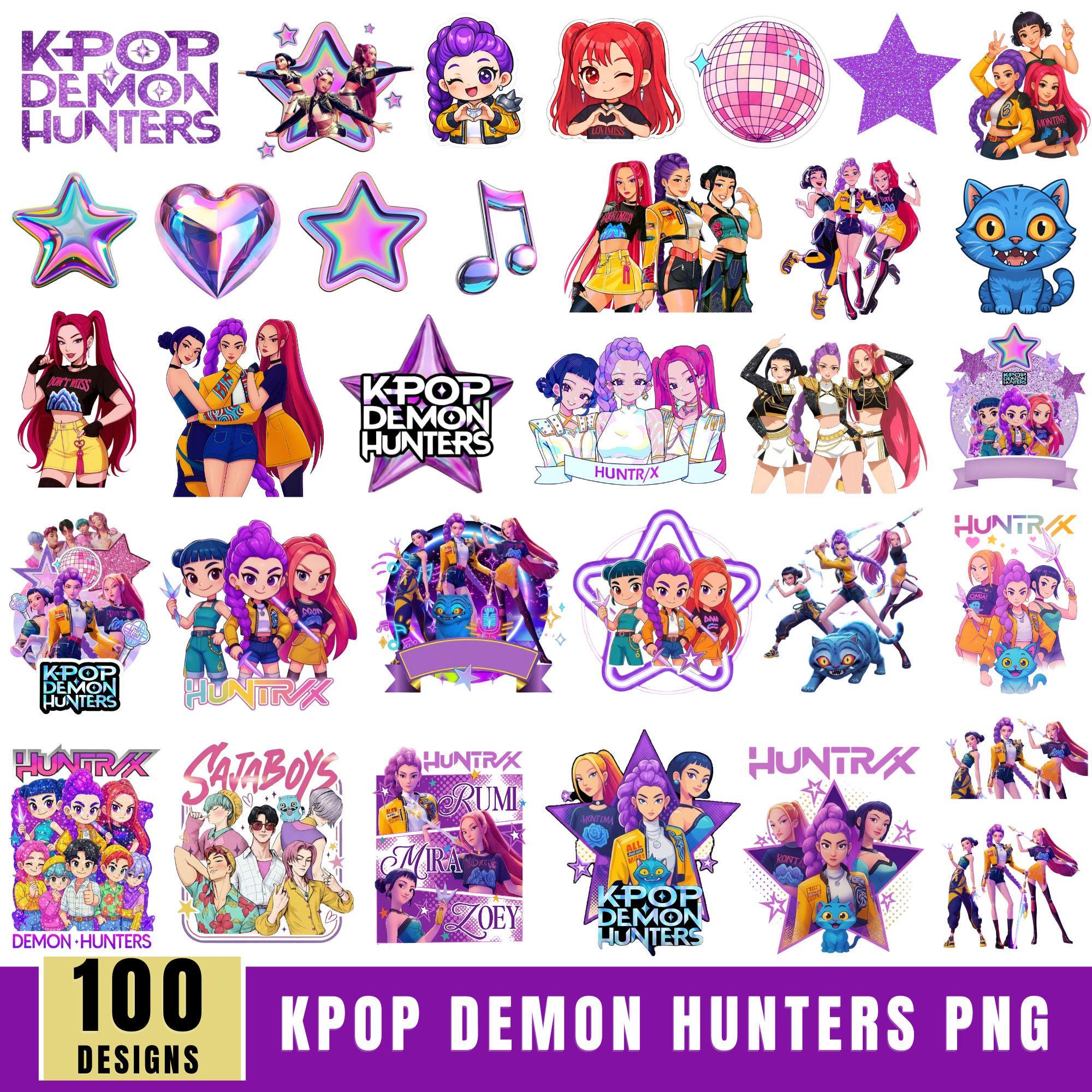 Kpop Circle Sticker - Etsy