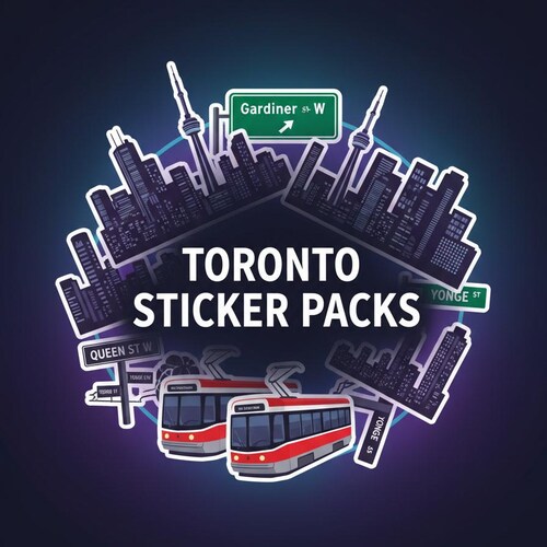 StickersPacksToronto - Etsy