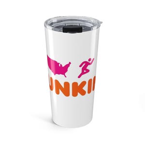 Dunkin Coffee Travel Mug - Etsy